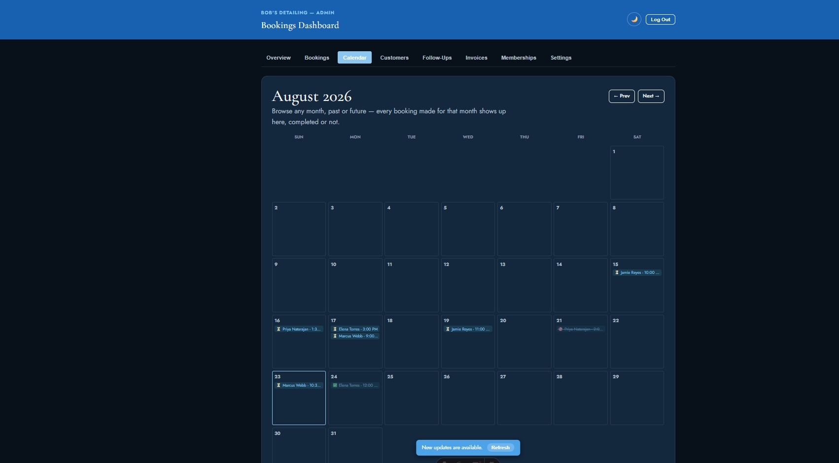 Calendar