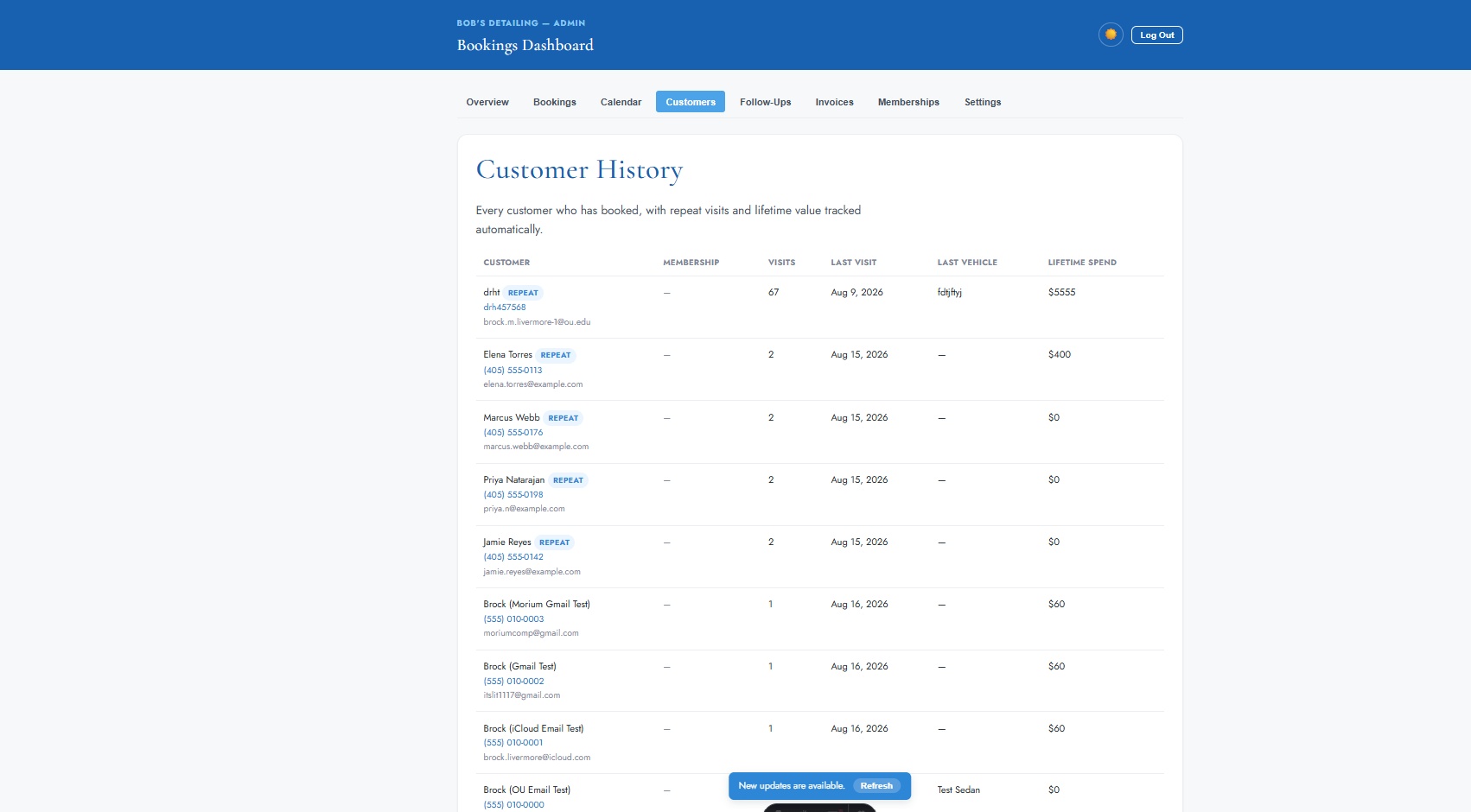 Customers (light mode)